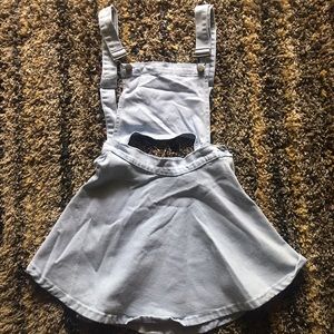 Overall Skirt Dress